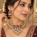 Elegant Traditional Kundan ghunghru Choker Set