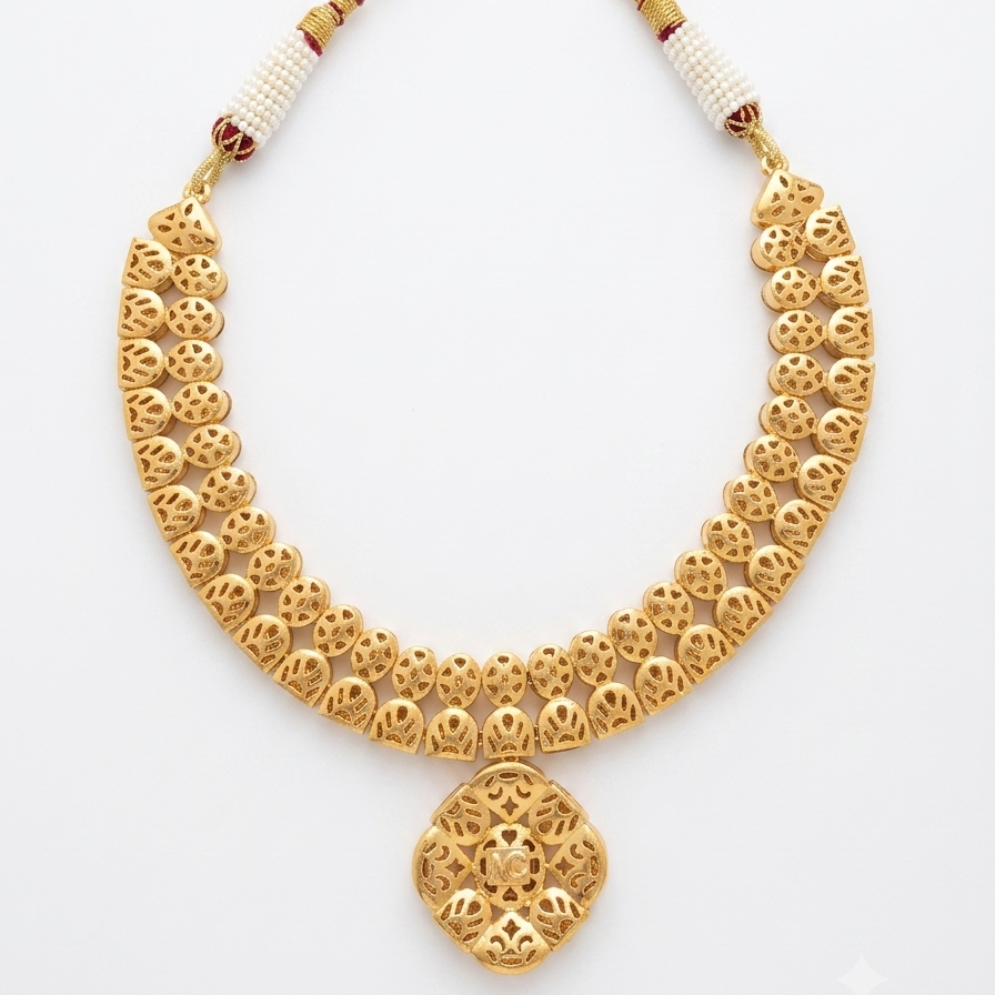 Royal Double-Layer Kundan & Ruby Heritage Statement Set