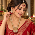 Elegant Kundan Necklace Set ✨