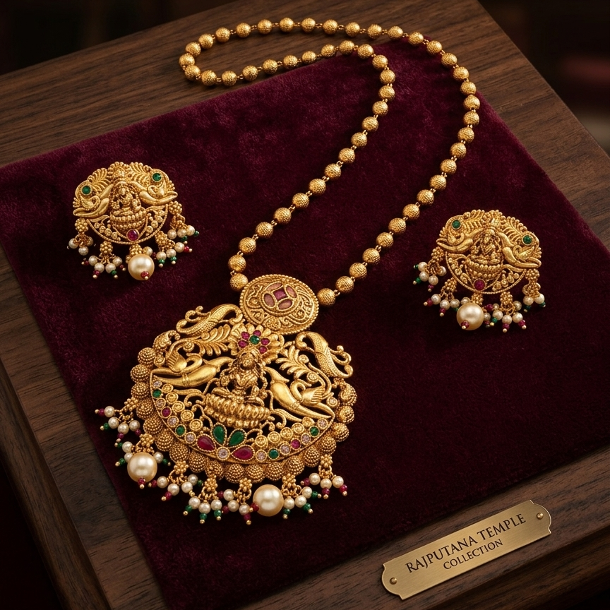 Rajputana Temple necklace set