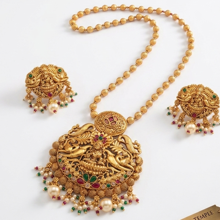 Rajputana Temple necklace set