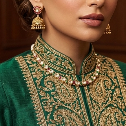 The Royal heirloom Kundan set
