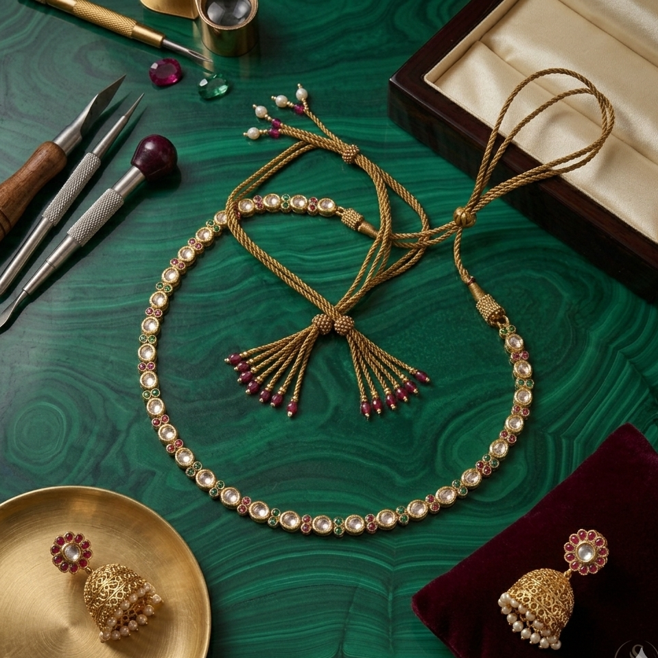 The Royal heirloom Kundan set