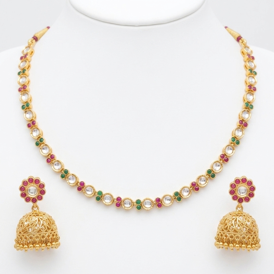The Royal heirloom Kundan set